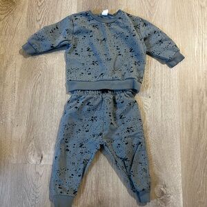 Gray and Black Toddler Outfit